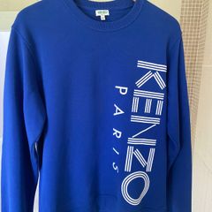 Blue Kenzo Paris jumper, size M