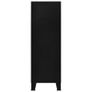 Filing Cabinet with 6 Doors Industrial Black 75x40x120 cm Steel Image 5