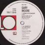 Gary Moore Over the hills and far away 12 inch EP vinyl record in near mint condition Image 3