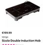 Vango Sizzle Double Induction Hob for Camping Image 2