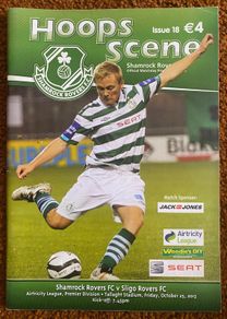 2013 Shamrock Rovers v Sligo Rovers FC - Airtricity League Programme