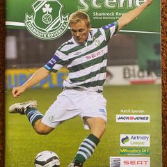 2013 Shamrock Rovers v Sligo Rovers FC - Airtricity League Programme