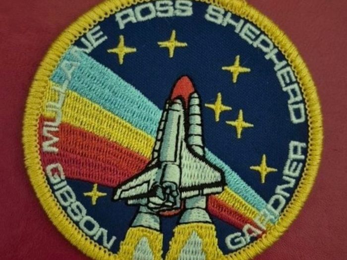United States, space Shuttle,Embroidered patch.