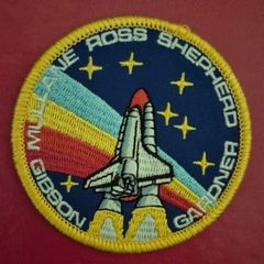 United States, space Shuttle,Embroidered patch.