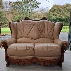 2 Seater Leather Sofa