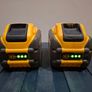 2 x Dewalt flex 9AH batteries Image 3