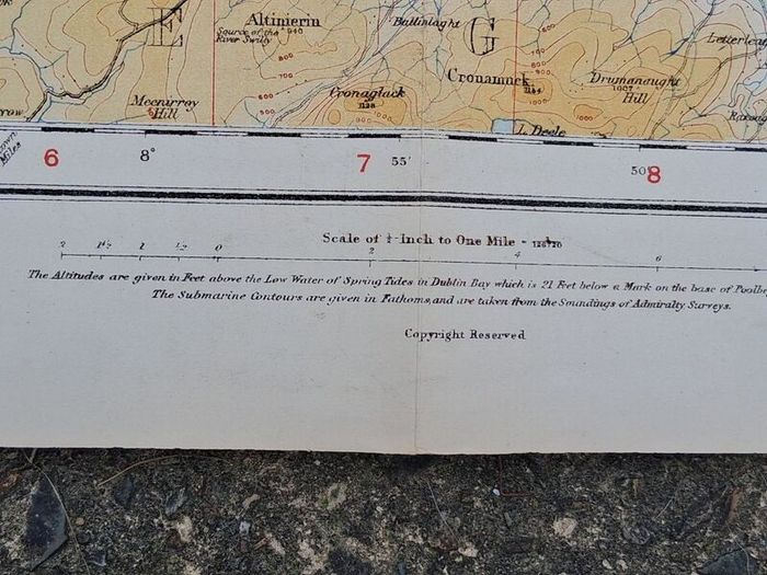 Ordnance Survey Map of Derry Layered Edition (Sheet 1 of the Series)