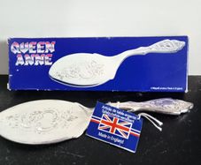 Vintage Queen Anne Silver Plated Pastry Server