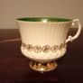 Very Rare Beautiful Vintage Elizabethan with Green and Gold Pattern. Image 7