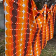 Vintage long Curtain