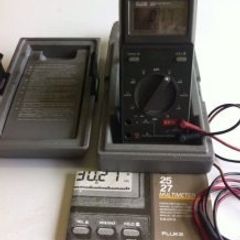 Fluke 25 Multimeter in Ruggedised Case