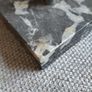 Vintage Desktop Danish Denmark Flag On Marble Base Rare V Cut Image 9
