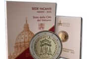 Vatican 2 Euro Commemorative Coin 2025 Sede Vacante