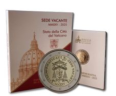 Vatican 2 Euro Commemorative Coin 2025 Sede Vacante
