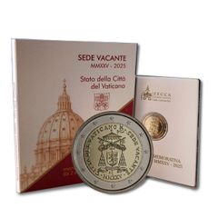 Vatican 2 Euro Commemorative Coin 2025 Sede Vacante
