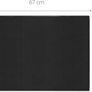 kwmobile Monitor Cover Compatible with Apple iMac 27" / iMac Pro 27" - Dust Cover Computer Screen Protector - Black Image 5