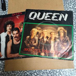 2 x Dutch Queen PS 7"s Radio Ga Ga, Crazy Little Thing