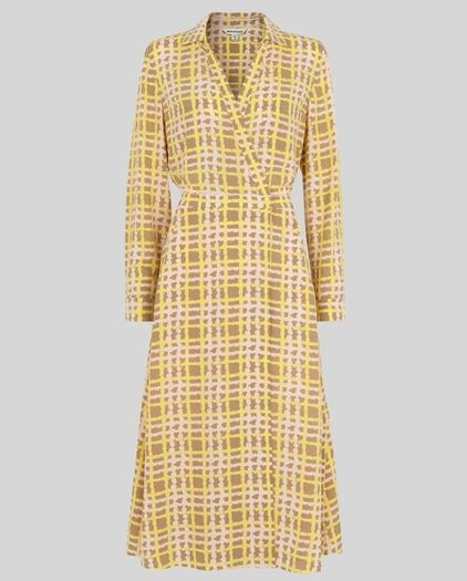 Whistles Wrap Shirt Dress UK 8