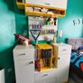 3 piece set: Computer desk +wall cabinet +chest of drawers combo!! Image 5