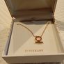 New Gold t bar necklace Image 3