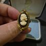 Rare Find: Vintage Cameo Ornamental Ring Image 5