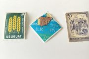 3 World stamps