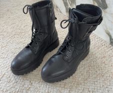 Mango leather Boots