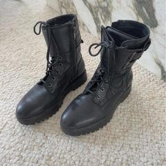 Mango leather Boots
