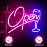FREE EXPRESS SHIPPING Open Neon Sign Bar Neon Signs LED Neon Light for Wall Decoration USB Beer Neon for Home Bedroom Drinking Bar Club Wedding Birthday Party Decoration Image 5