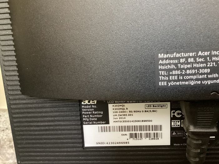 acer monitor