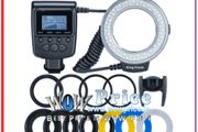 03111 48 pcs LED Ring Flash Light RF-550D Macro for Canon Nikon Olympus Panasonic