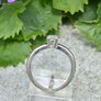 Vintage 1940/50s 0.5ct Diamond Solitaire Ring - 18ct White Gold Image 5