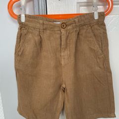 Boys Zara Linen Shorts (Age 7)