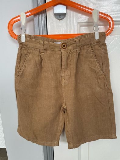 Boys Zara Linen Shorts (Age 7)