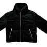 Ladies Black Velvet Jacket: Size 12/14 Image 2