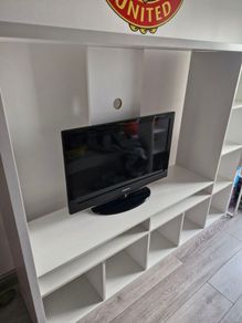 ikea white tv unit