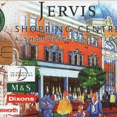 Jervis Shopping Centre, call card, Free Post