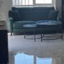 Green Velvet 2 Seater Sofa Image 2