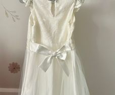 Flower girl dress & shoes