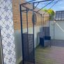 Ikea Gazebo complete with cream cover for top and sides Image 3