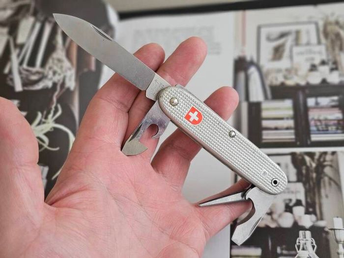 Vintage Wenger Alox Soldier Original Swiss Army Issued Swiss Army Knife Collectable Militaria 1978