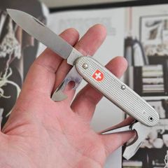 Vintage Wenger Alox Soldier Original Swiss Army Issued Swiss Army Knife Collectable Militaria 1978