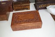 Trinket box carved