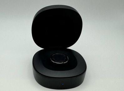 Ringconn Gen 2 Matte Black Size 08 smart ring