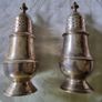 A pair of silver-plated salt shakers Image 4