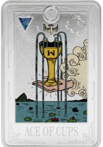First edition  Coins "Ace of Cups" Taro