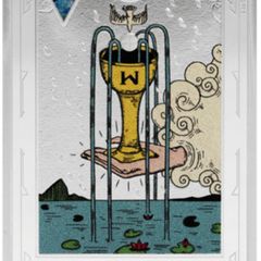 First edition  Coins "Ace of Cups" Taro