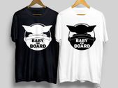 Baby on board star war, you love me must, baby yoda love me t-shirt for adults and kids