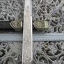 Traditional Scottish Dirk with Thistle Scabbard Fittings Image 10