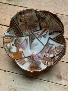 Decorative Satsuma Bowl